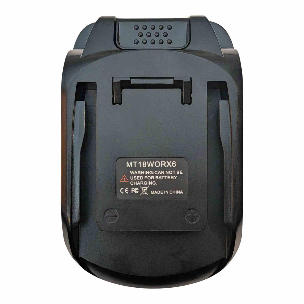 Makita 18V to WORX 20V PowerShare (Orange) Battery Adapter