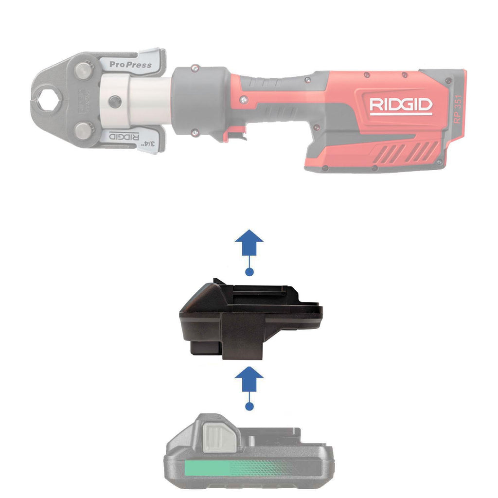 Metabo HPT 18V to RIDGID RED 18V Battery Adapter