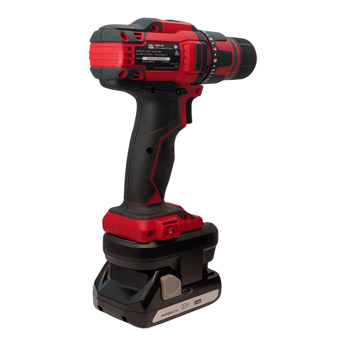 Metabo HPT 18V vers Ozito 18V PXC Adaptateur de batterie
