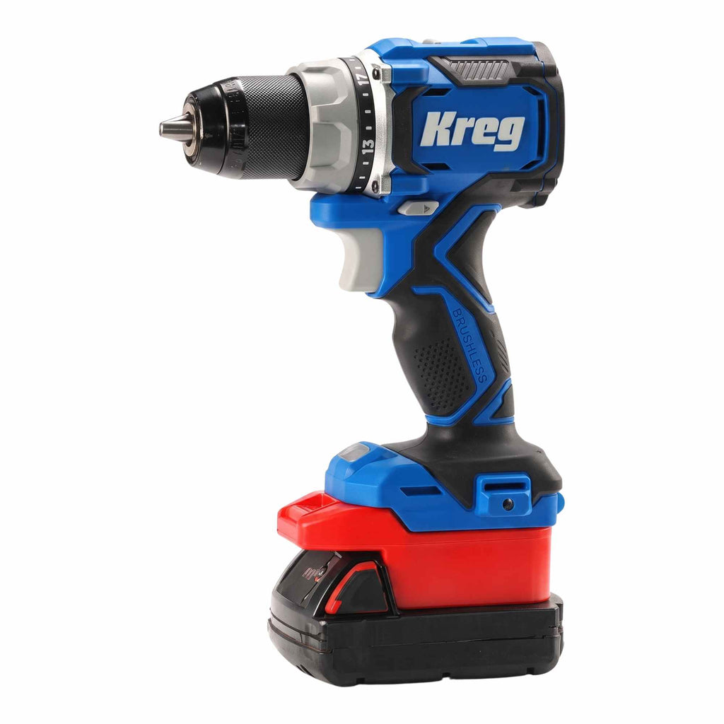 Milwaukee M18 vers Kreg 20V Adaptateur de batterie
