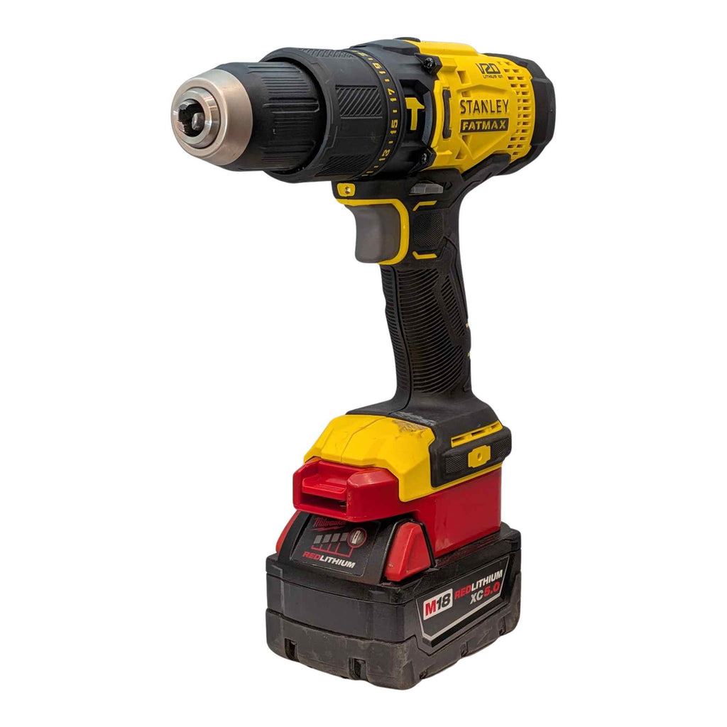 Milwaukee M18 auf Stanley FATMAX V20 Akkuadapter