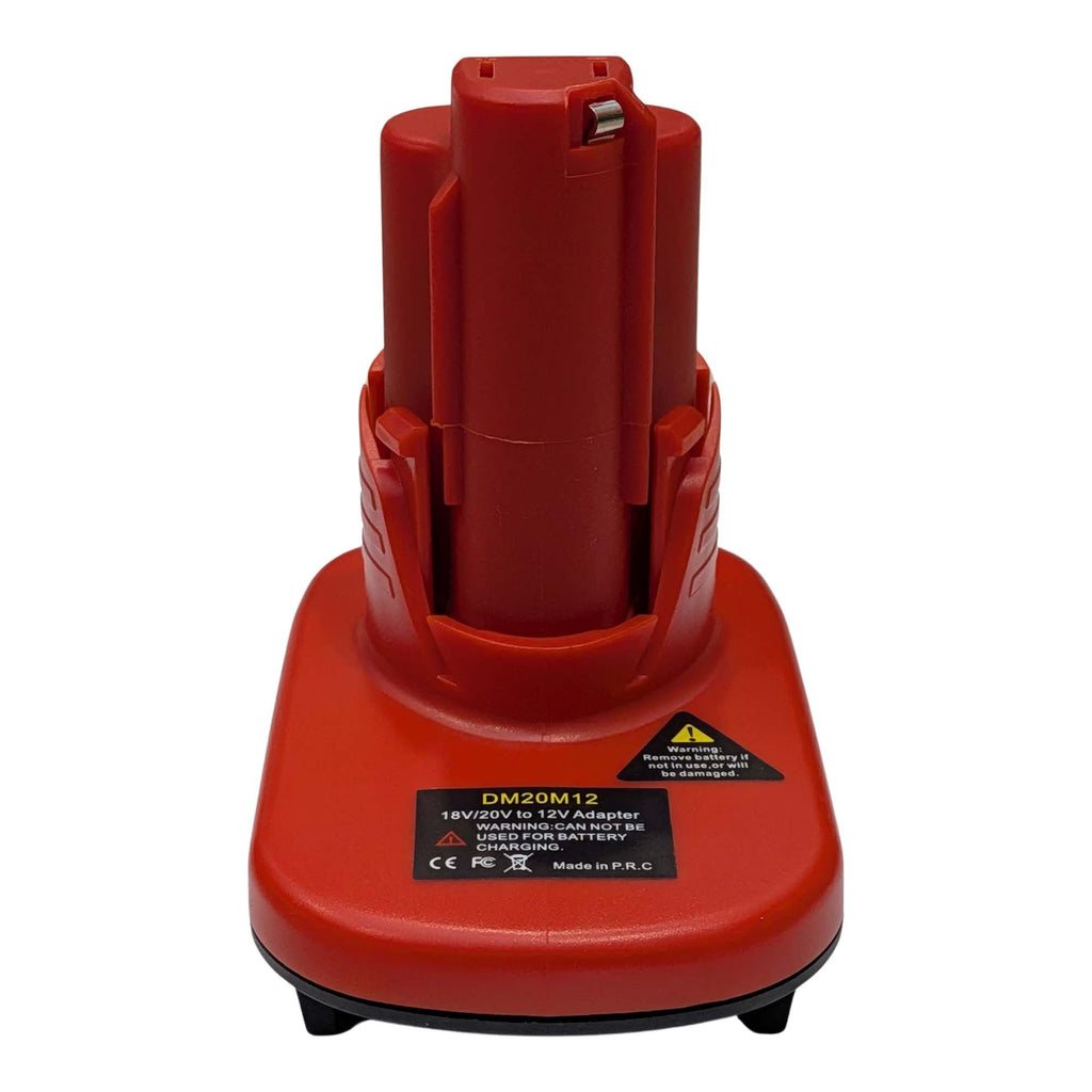 Milwaukee 18V to Milwaukee 12V Battery Adapter