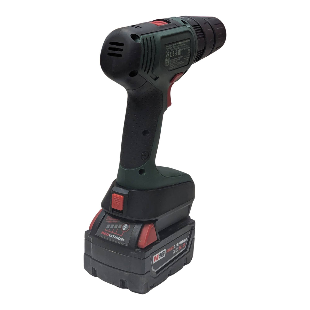 Milwaukee 18V to Bosch (Green) 18V Battery Adapter
