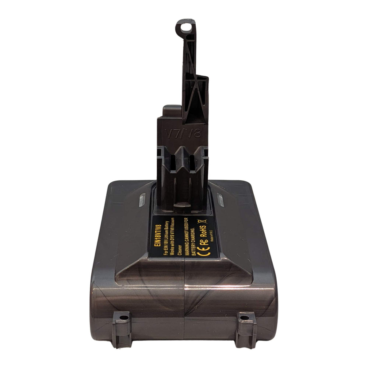 Einhell 18V PXC to Dyson V8 battery adapter: Dyson Connector, Rear