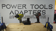 Charger et lire la vidéo dans la visionneuse de la Galerie, Adaptateur de batterie Milwaukee 18V vers Ryobi 18V
