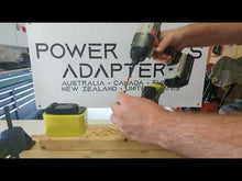 Laden und Abspielen von Videos im Galerie-Viewer, Ryobi 18V auf Porter Cable 20V Batterieadapter
