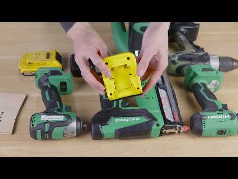 DeWalt 18-20V To Hitachi 18V Tool Battery Adapter By Jacob Adapters (Jadapters) – New