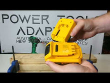 Charger et lire la vidéo dans la visionneuse de la Galerie, Adaptateur de batterie DeWalt 20V vers Metabo HPT 18V
