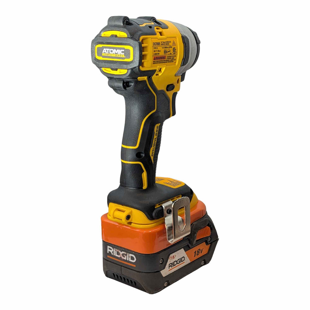 RIDGID 18V vers DeWalt 20V MAX Adaptateur de batterie