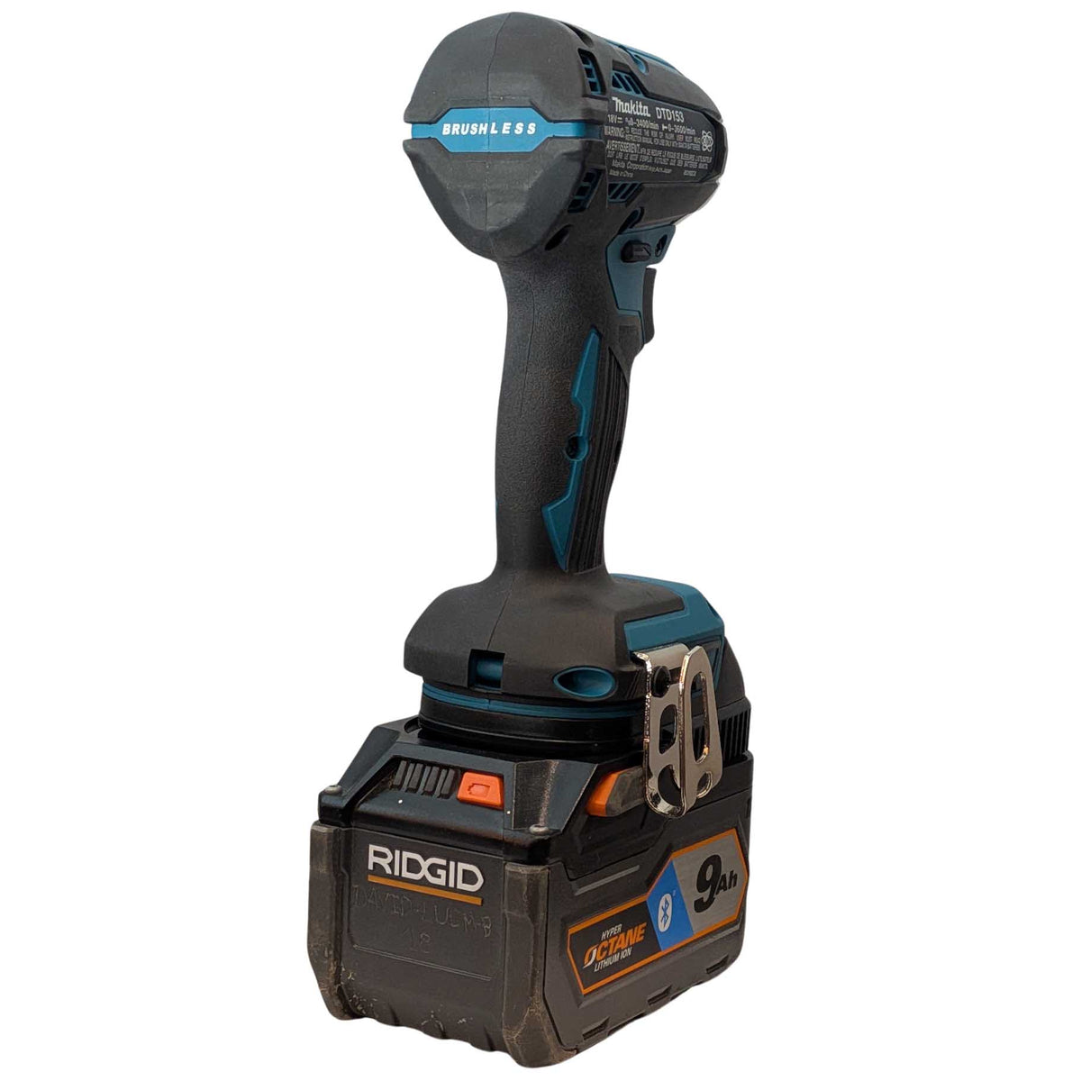 RIDGID 18V to Makita 18V Battery Adapter