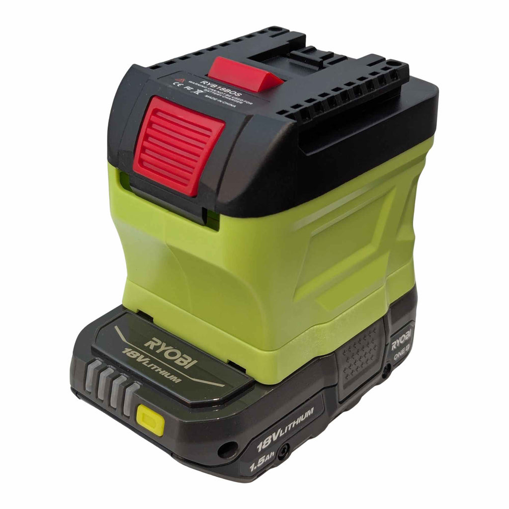 Ryobi 18V ONE+ auf Bosch 18V GBA (Blau) Akkuadapter