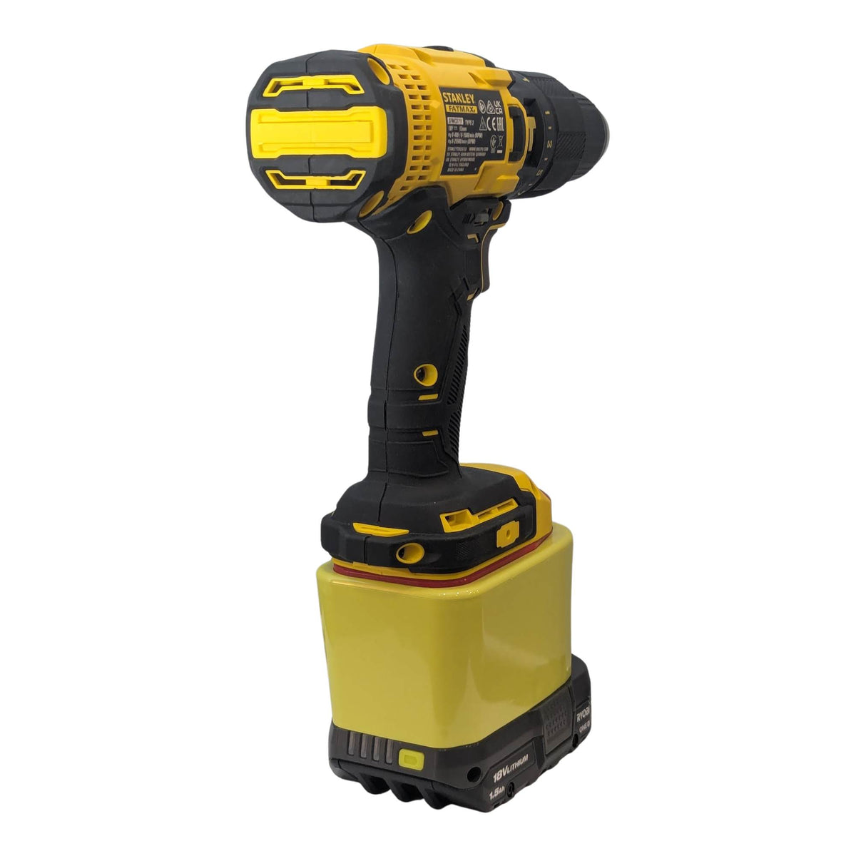 Ryobi 18V ONE+ vers Stanley FATMAX V20 Adaptateur de batterie