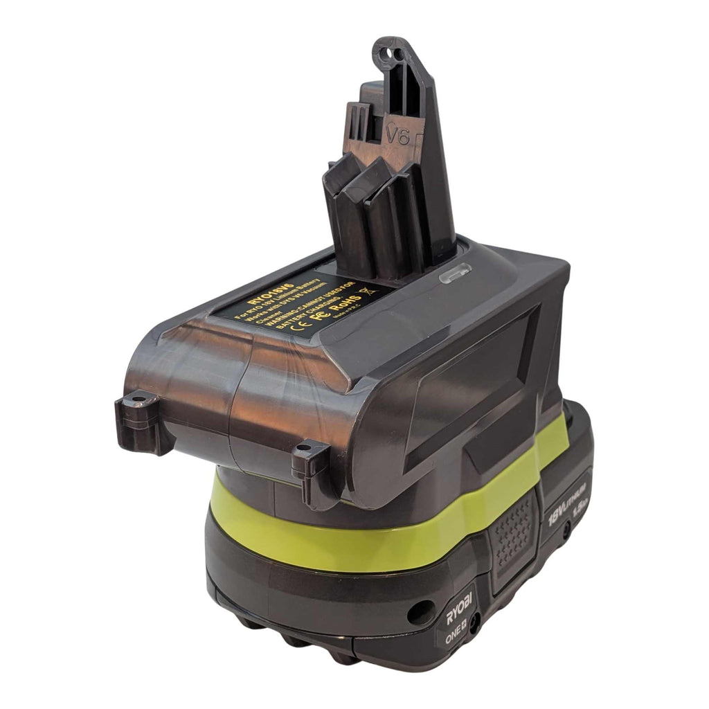 Ryobi 18V to Dyson V6 Battery Adapter