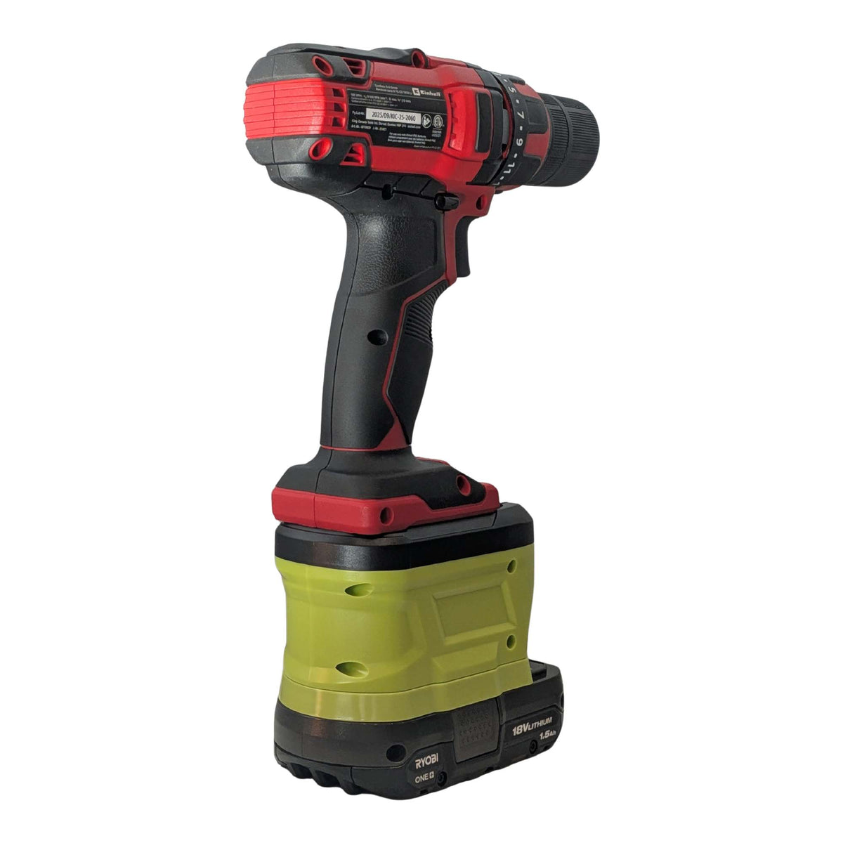 Ryobi 18V to Einhell PXC 18V Battery Adapter