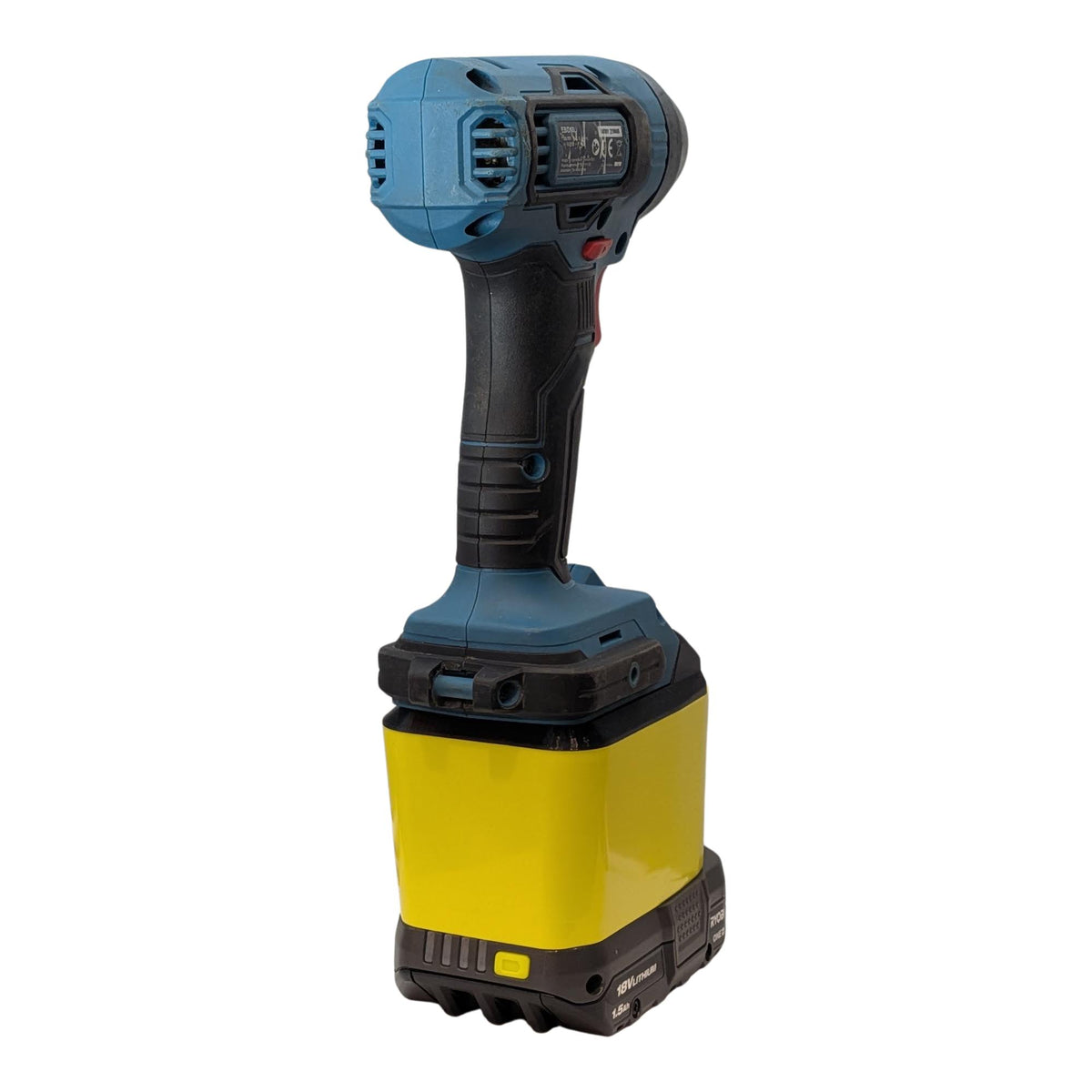 Ryobi 18V ONE+ auf Erbauer 18V EXT Akkuadapter