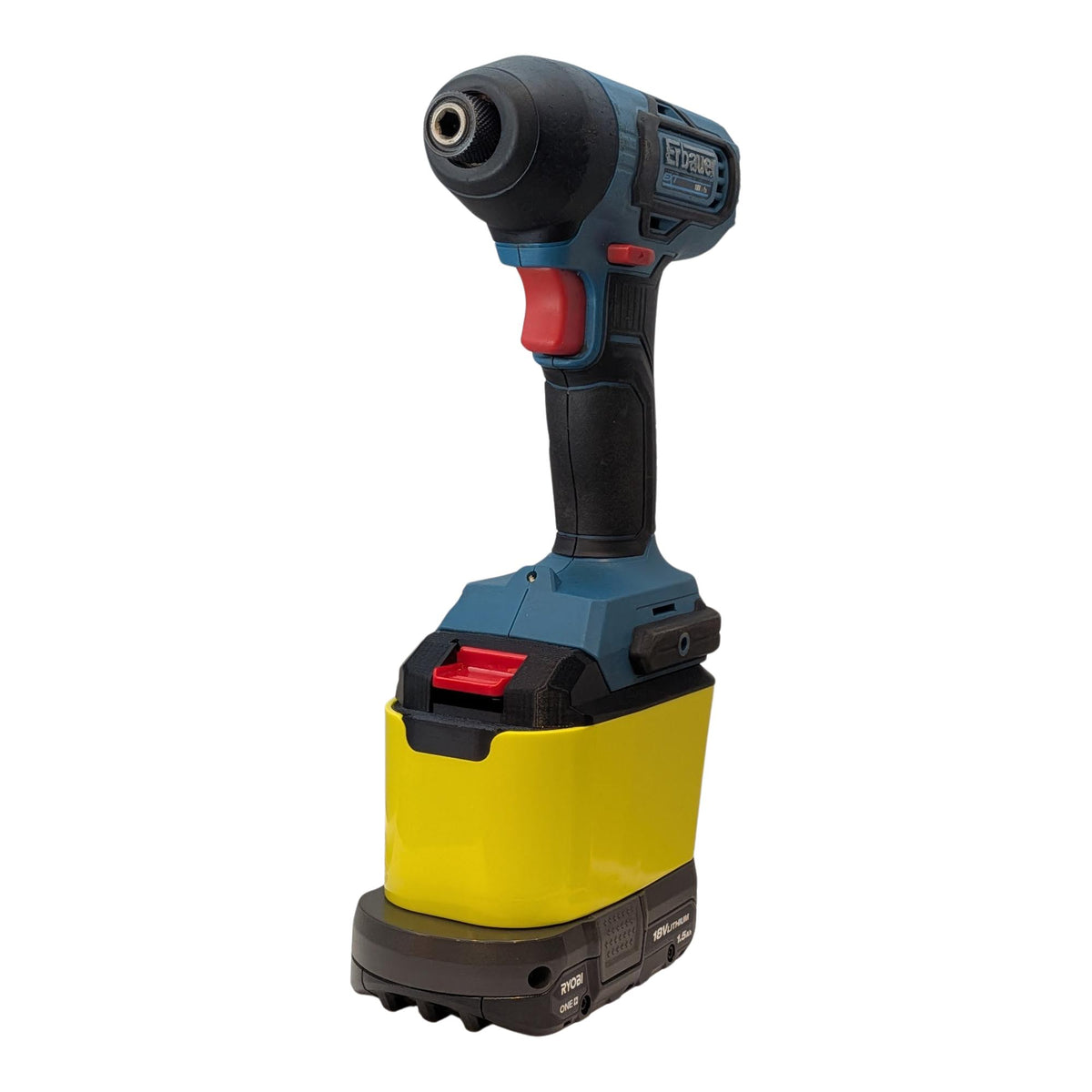 Ryobi 18V ONE+ auf Erbauer 18V EXT Akkuadapter