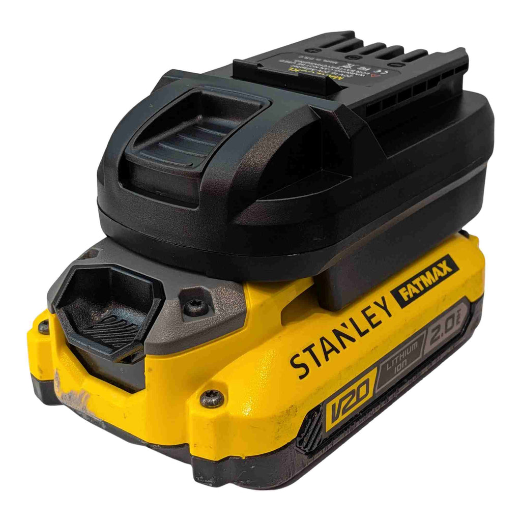 Stanley FATMAX V20 vers SKIL 20V PWR CORE Adaptateur de batterie