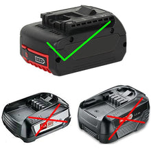 Load image into Gallery viewer, Bosch (Blue) 18V to Milwaukee 18V Battery Adapter
