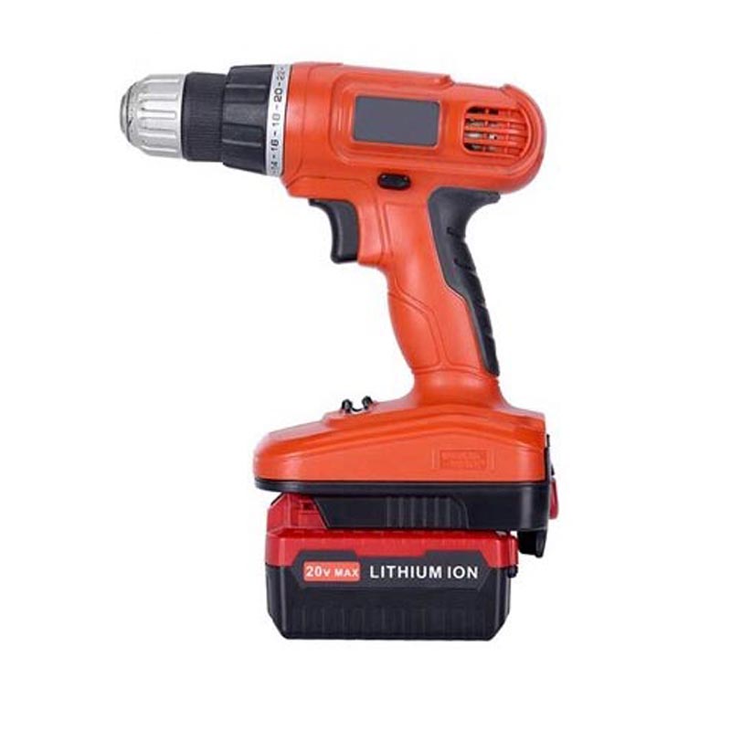 Adaptateur de batterie Black and Decker 20V vers Black & Decker 18V Ni-Cd
