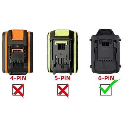Are worx and black and decker batteries interchangeable deals