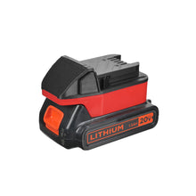Load image into Gallery viewer, Black and Decker 20V to Milwaukee 18V Battery Adapter
