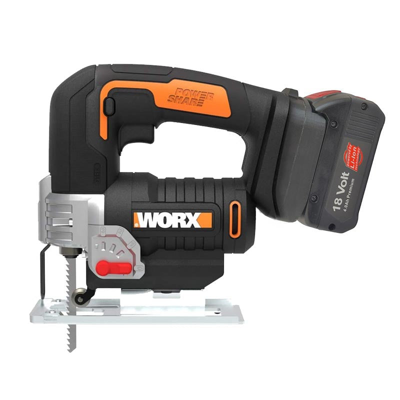 Bosch (Blau) 18V auf WORX 20V (Orange) PowerShare Akkuadapter