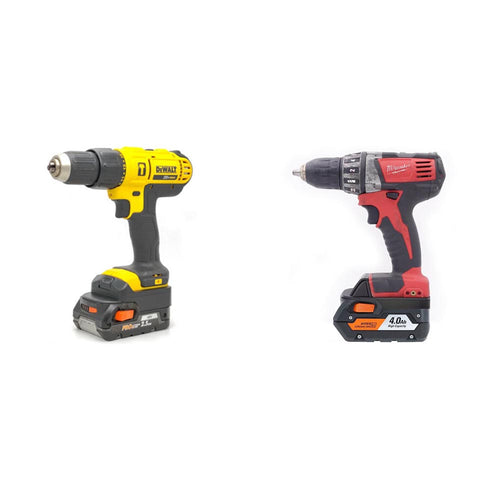 RIDGID Battery Adapter Bundle to DeWalt Makita and Milwaukee Power Tools Adapters