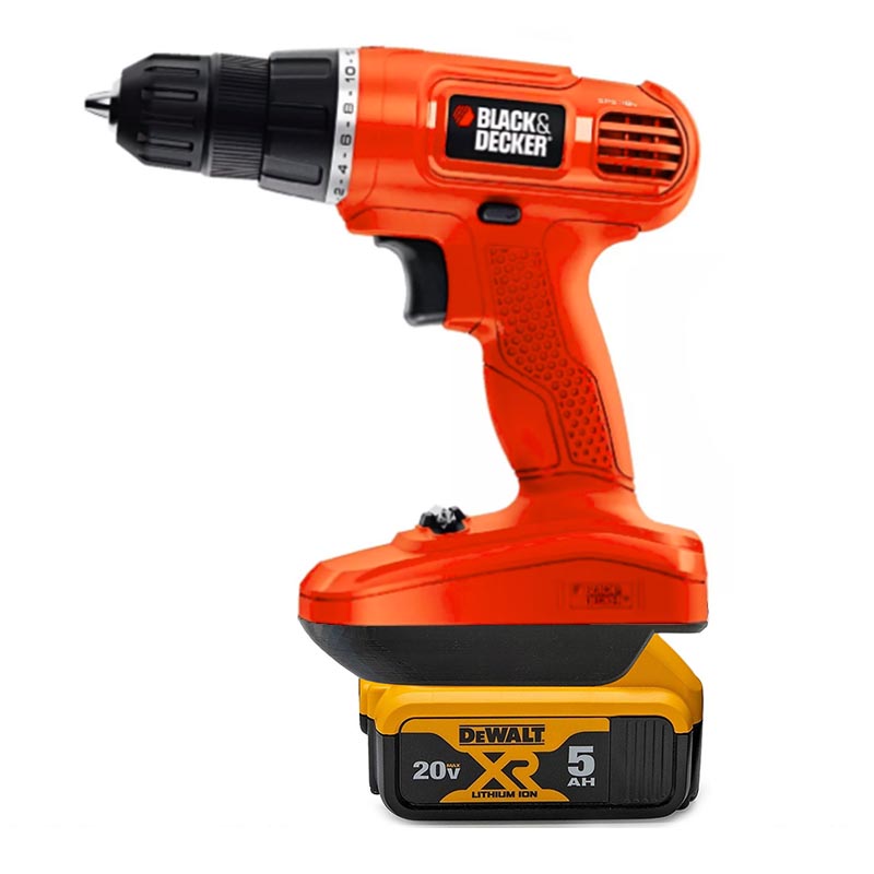 DeWalt to Black and Decker Battery Adapter Power Tools Adapters