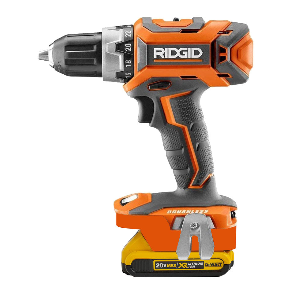 DeWalt Battery Adapter to RIDGID Power Tools Adapters